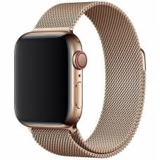 Ремешок Milanese Loop Apple Watch 42/44/45 mm (Gold) Ремешок Milanese Loop Apple Watch 42/44/45 mm (Gold)