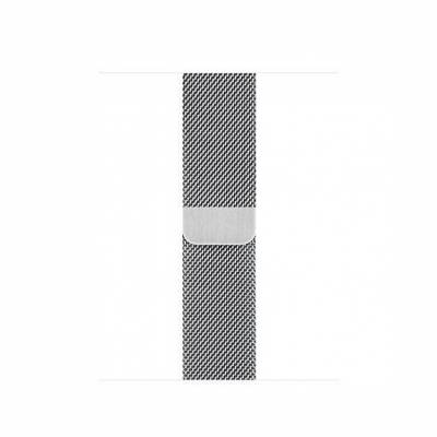 Ремешок Milanese Loop Apple Watch 42/44/45 mm (Silver)