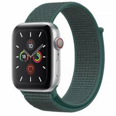 Ремешок Nylon для Apple watch 42/44/45mm (Зеленый / Pine green)