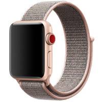 Ремешок Nylon для Apple watch 38/40/41mm (Розовый / Pink Sand) Ремешок Nylon для Apple watch 38/40/41mm (Розовый / Pink Sand)