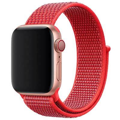 Ремінець Nylon для Apple watch 42/44/45mm (Червоний / Red)