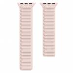 Ремешок Silicone Link для Apple watch 38/40/41mm (Розовый / Pink Sand)