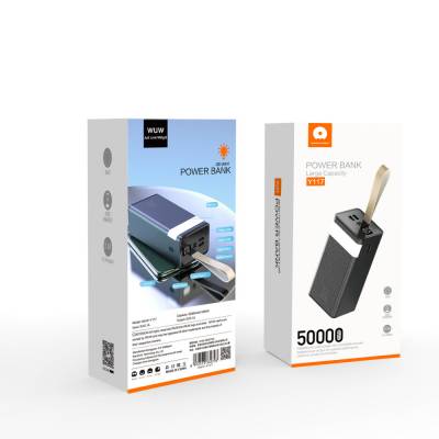 Павербанк 50000mAh WUW Y117 Чорний Павербанк 50000mAh WUW Y117 Чорний