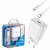 Зарядний пристрій HOCO C76A PD (1Type-C/20W) + Type-C - Lightning Зарядний пристрій HOCO C76A PD (1Type-C/20W) + Type-C - Lightning