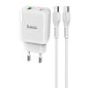 СЗУ HOCO N5 PD 20W+ QC3.0 (1USB/1Type-C/3A) + Type-C - Type-C