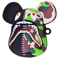 Чехол Epik для AirPods 2/1 (Bape Shark) Чехол Epik для AirPods 2/1 (Bape Shark)