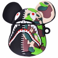 Чехол Epik для AirPods 2/1 (Bape Shark) Чехол Epik для AirPods 2/1 (Bape Shark)