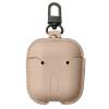 Чехол Leather Bag для AirPods 2/1 (Бежевый) Чехол Leather Bag для AirPods 2/1 (Бежевый)