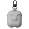 Чехол Leather Bag для AirPods 2/1 (Серый) Чехол Leather Bag для AirPods 2/1 (Серый)