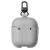 Чехол Leather Bag для AirPods 2/1 (Серый) Чехол Leather Bag для AirPods 2/1 (Серый)
