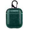 Чехол Leather Case для AirPods 2/1 (Green) Чехол Leather Case для AirPods 2/1 (Green)