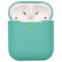 Чехол Silicone Full для AirPods 2/1 (Ice Blue)