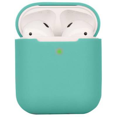 Чехол Silicone Full для AirPods 2/1 (Ice Blue)