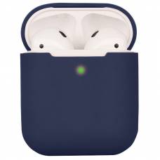 Чехол Silicone Full для AirPods 2/1 (Mitnight Blue)