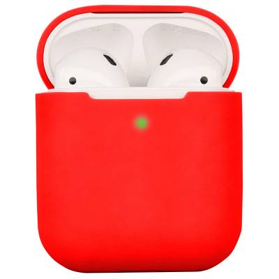Чехол Silicone Full для AirPods 2/1 (Red)