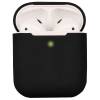 Чехол Silicone Full для AirPods 2/1 (Black)