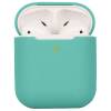 Чехол Silicone Full для AirPods 2/1 (Ice Blue)