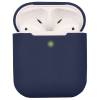 Чехол Silicone Full для AirPods 2/1 (Mitnight Blue)