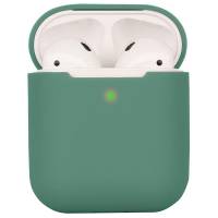 Чехол Silicone Full для AirPods 2/1 (Pine Green)