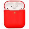Чехол Silicone Full для AirPods 2/1 (Red)