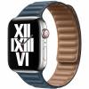 Ремешок Leather Link Apple Watch 42/44/45 mm (Baltic Blue)