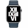 Ремешок Leather Link Apple Watch 42/44/45 mm (Baltic Blue) Ремешок Leather Link Apple Watch 42/44/45 mm (Baltic Blue)