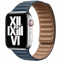 Ремешок Leather Link Apple Watch 38/40/41 mm (Baltic Blue) Ремешок Leather Link Apple Watch 38/40/41 mm (Baltic Blue)
