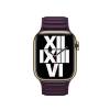 Ремінець Leather Link Apple Watch 42/44/45 mm (Dark Cherry) Ремінець Leather Link Apple Watch 42/44/45 mm (Dark Cherry)