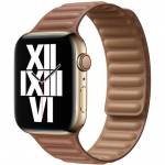 Ремешок Leather Link Apple Watch 38/40/41 mm (Saddle Brown)