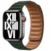 Ремешок Leather Link Apple Watch 42/44/45 mm (Sequoia Green)