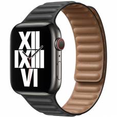 Ремешок Leather Link Apple Watch 38/40/41 mm (Black) Ремешок Leather Link Apple Watch 38/40/41 mm (Black)