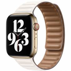 Ремешок Leather Link Apple Watch 38/40/41 mm (White) Ремешок Leather Link Apple Watch 38/40/41 mm (White)