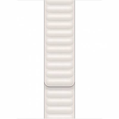 Ремінець Leather Link Apple Watch 38/40/41 mm (White) Ремінець Leather Link Apple Watch 38/40/41 mm (White)