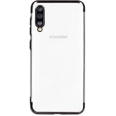Чехол Electroplating TPU Case Samsung Galaxy A30s (Черный) Чехол Electroplating TPU Case Samsung Galaxy A30s (Черный)