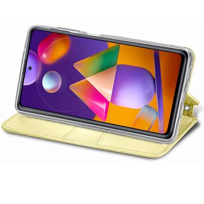 Чехол книжка кожаный Mandala (PU) Samsung Galaxy A02 (Золотой) Чехол книжка кожаный Mandala (PU) Samsung Galaxy A02 (Золотой)