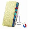 Чехол книжка кожаный Mandala (PU) Samsung Galaxy A72 (Золотой) Чехол книжка кожаный Mandala (PU) Samsung Galaxy A72 (Золотой)