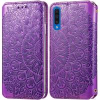 Чохол книжка шкіряна Mandala (PU) Samsung Galaxy A50 (Фіолетовий) Чохол книжка шкіряна Mandala (PU) Samsung Galaxy A50 (Фіолетовий)