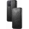 Чехол книжка кожаный Mandala (PU) Samsung Galaxy A51 (Черный)