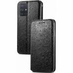 Чехол книжка кожаный Mandala (PU) Samsung Galaxy A51 (Черный)
