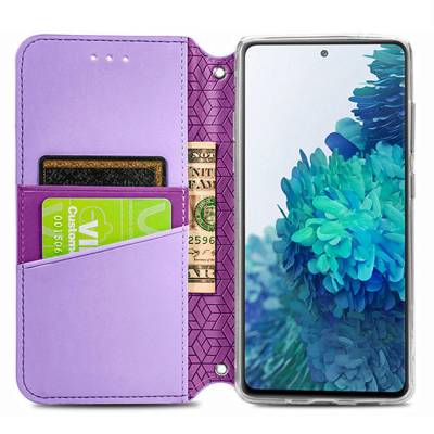 Чехол книжка кожаный Mandala (PU) Xiaomi Redmi 9T (Фиолетовый) Чехол книжка кожаный Mandala (PU) Xiaomi Redmi 9T (Фиолетовый)