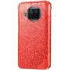 Чехол книжка кожаный Mandala (PU) Xiaomi Mi 10T Lite (Красный) Чехол книжка кожаный Mandala (PU) Xiaomi Mi 10T Lite (Красный)