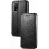 Чехол книжка кожаный Mandala (PU) Xiaomi Mi 10T Pro (Черный)