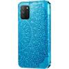 Чехол книжка кожаный Mandala (PU) Xiaomi Poco M3 (Синий) Чехол книжка кожаный Mandala (PU) Xiaomi Poco M3 (Синий)