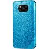 Чехол книжка кожаный Mandala (PU) Xiaomi Poco X3 (Синий) Чехол книжка кожаный Mandala (PU) Xiaomi Poco X3 (Синий)