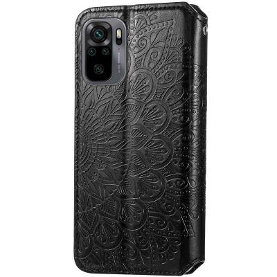 Чохол книжка шкіряна Mandala (PU) Xiaomi Redmi Note 10 (Чорний) Чохол книжка шкіряна Mandala (PU) Xiaomi Redmi Note 10 (Чорний)