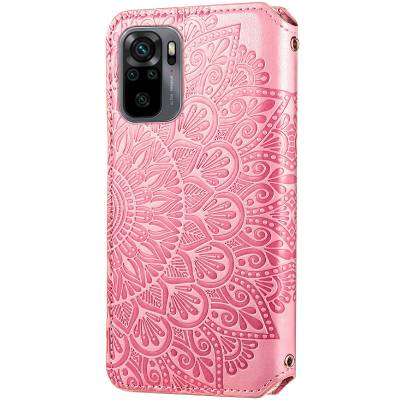 Чохол книжка шкіряна Mandala (PU) Xiaomi Redmi Note 10 (Рожевий) Чохол книжка шкіряна Mandala (PU) Xiaomi Redmi Note 10 (Рожевий)