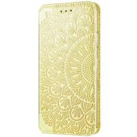 Чехол книжка кожаный Mandala (PU) Xiaomi Poco X3 (Золотой) Чехол книжка кожаный Mandala (PU) Xiaomi Poco X3 (Золотой)