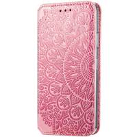 Чехол книжка кожаный Mandala (PU) Xiaomi Poco X3 Pro (Розовый) Чехол книжка кожаный Mandala (PU) Xiaomi Poco X3 Pro (Розовый)