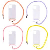 Чехол с шнурком Crossbody Transparent для Apple iPhone 11 (Все цвета) Чехол с шнурком Crossbody Transparent для Apple iPhone 11 (Все цвета)