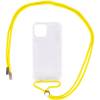 Чехол с шнурком Crossbody Transparent  для Apple iPhone 11 Pro Max (Все цвета)